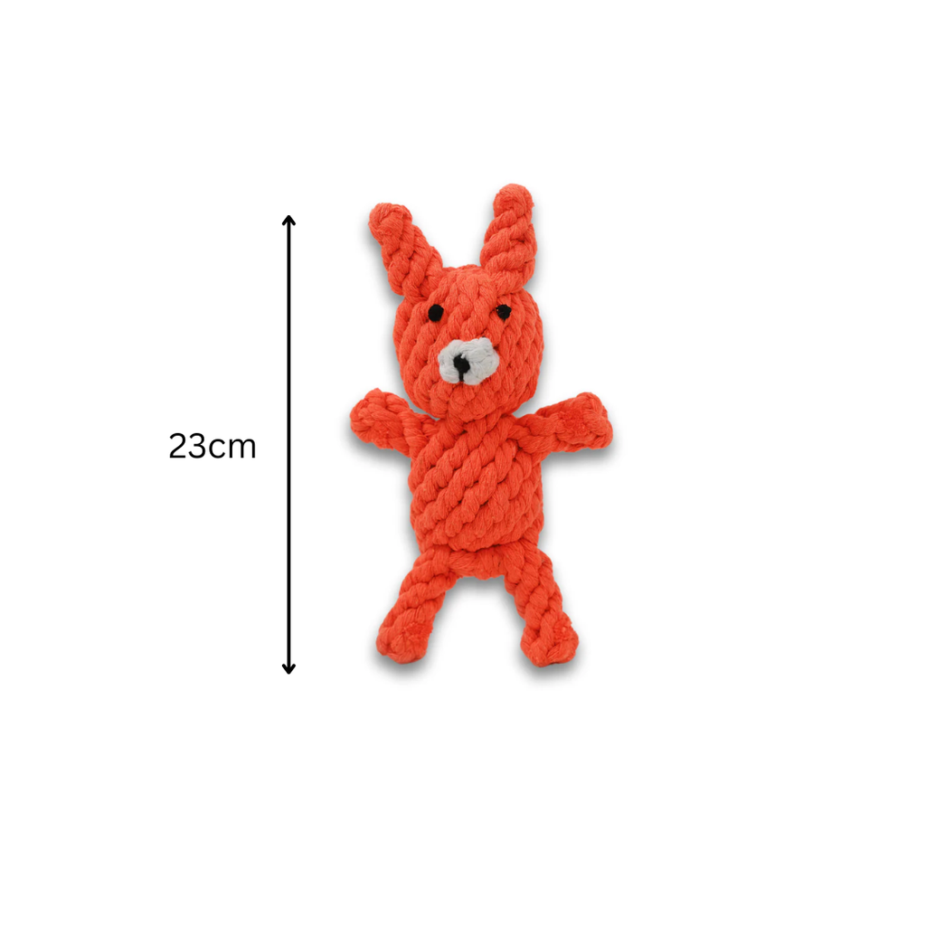 Handmade Eco-Fox Chew Rope Toys-3